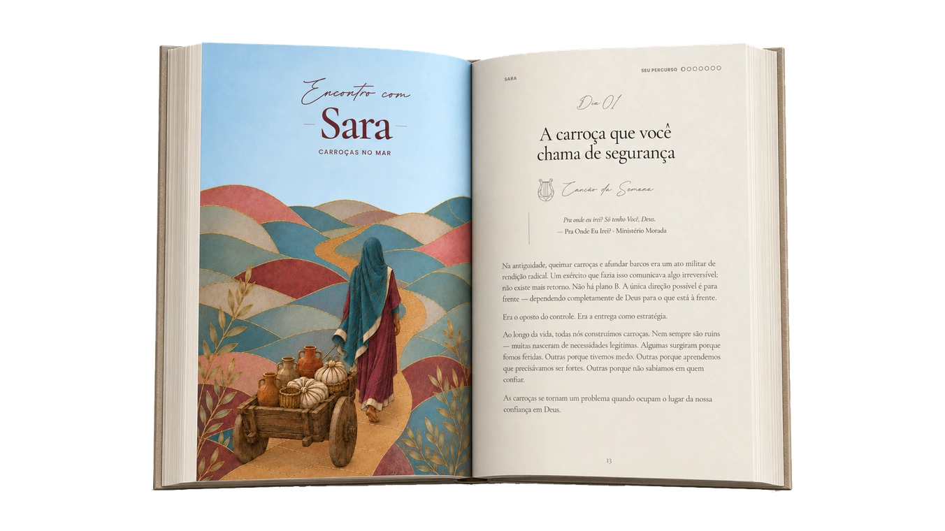 Encontro com Sara: páginas ilustradas do devocional